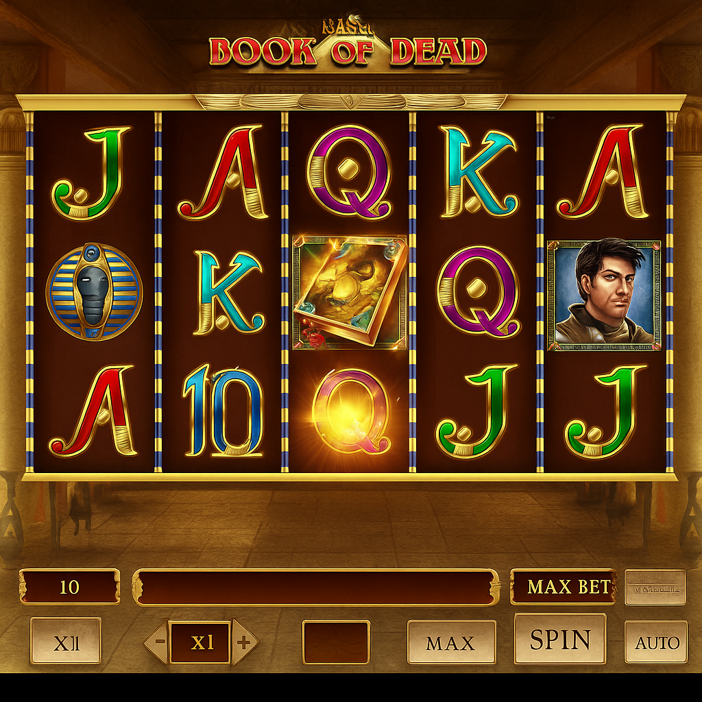 Casinova - Book of Dead Slot Game - Play Online